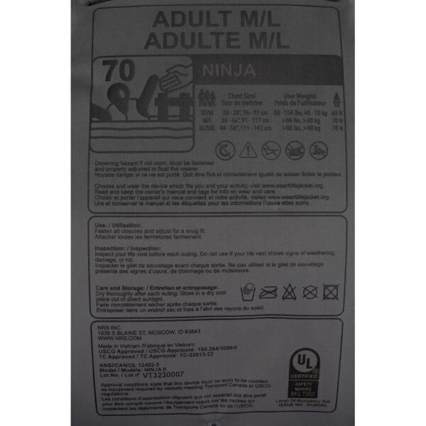 NRS Ninja PFD - Imagen 13